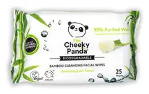 Bamboo Rose Scented Facial Cleansing Wipes x 25 (Cheeky Panda)