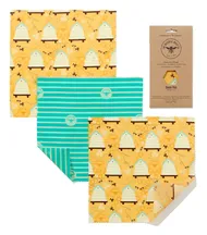 Beeswax Wraps - Cheese Pack (The Beeswax Wrap Company)