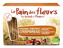 Gluten Free Chestnut Crispbread, Organic (Le Pain des Fleurs)