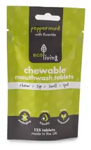 Chewable Mouthwash 125 Tablets (Ecoliving)