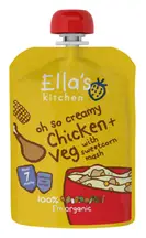 Stage 2 Chicken & Sweetcorn Mash, Organic 130g (Ella's Kitchen)