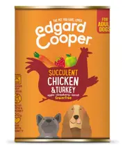 Chicken, Turkey, Apple and Carrot 400g (Edgard & Cooper)