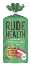 Organic Chickpea & Lentil Crackers 120g