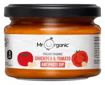 Organic Chickpea & Tomato Antipasti Dip 230g (Mr Organic)