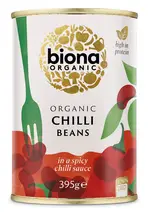 Organic Chilli Beans 420g (Biona)