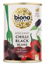 Organic Chilli Black Beans 400g (Biona)