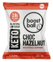 Chocolate Hazlenut Bites 40g (Boostball)