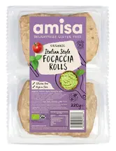 Organic Gluten Free Classic Italian Style Bread Rolls 220g (Amisa)