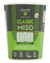 Organic Classic Miso Ramen 85g (King Soba)