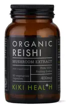 Organic Reishi Extract Mushroom 60 Vegicaps (KIKI Health)