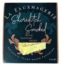 Shoreditch Smoked Cheddar Cheese Style 100g (La Fauxmagerie)