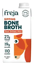 Sipping Bone Broth Beef Shiitake & Miso 500ml (Freja)