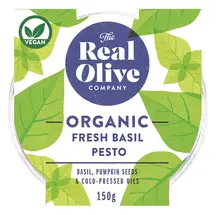 Organic Fresh Basil Pesto 150g (The Real Olive Company)