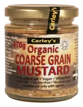 Organic Coarse Grain Mustard 170g (Carley's)