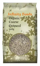 Oatmeal - Organic Coarse Oatmeal 500g (Infinity Foods)