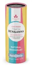 Organic Coco Mania Deodorant 40g (Ben & Anna)