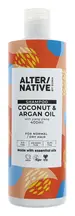Coconut and Argan Oil Shampoo 400ml (Alter/Native)