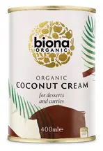 Organic Coconut Cream 400ml (Biona)