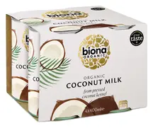 Organic Classic Coconut Milk 400ml x 4 (Biona)
