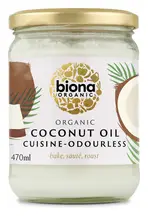 Organic Mild & Odourless Coconut Oil Cuisine 470ml (Biona)