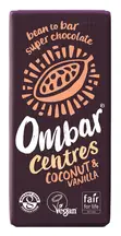 Organic Coconut & Vanilla Centres Bar 70g (Ombar)