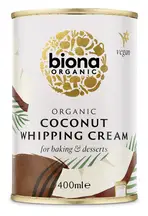 Organic Coconut Whipping Cream 400ml (Biona)