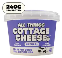 Cottage Cheese Natural 240g (All Things)