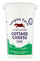 Cottage Cheese with Chives 250g (Longley Farm)