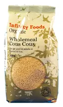 Cous Cous 450g - Wholemeal, Organic (Infinity Foods)