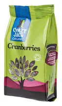 Organic Cranberries 100g (Crazy Jack)
