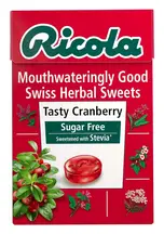 Cranberry Sugar Free Sweets 45g (Ricola)
