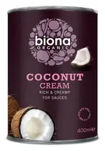 Organic Coconut Cream 400ml (Biona)