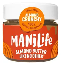 Crunchy Almond Butter 160g (Manilife)