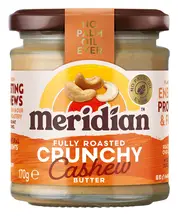 Crunchy Cashew Butter 170g (Meridian)