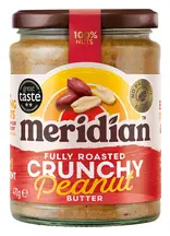 Crunchy Peanut Butter 470g (Meridian)