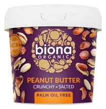 Organic Crunchy Peanut Butter 1kg (Biona)