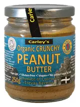 Organic Crunchy Peanut Butter 250g (Carley's)
