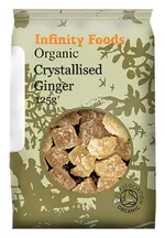 Crystallised Ginger, Organic 125g (Infinity Foods)