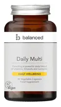 Daily Multi Vitamin 30 Capsules (Balanced)