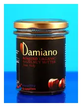 Roasted Hazelnut Butter 180g, Organic (Damiano)