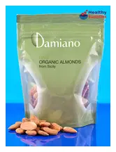 Organic Raw Sicilian Almonds 100g (Damiano)
