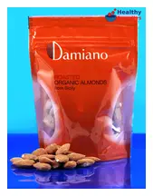 Roasted Organic Sicilian Almonds 100g (Damiano)