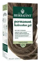 6N Dark Blonde Hair Colour 170ml (Herbatint)