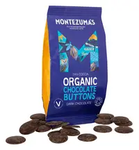 Organic Dark Chocolate Buttons 120g (Montezuma's)