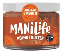 Deep Roast Smooth Peanut Butter 275g (Manilife)
