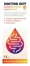 Diarrhoea Relief Liquid Sticks x 10 (Doctor Gut)
