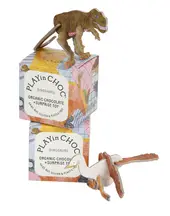 Dinosaur Toy and Organic Chocolate Gift Box 50g (PLAYin CHOC)