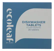 All in One Dishwasher Tablets x 25 (Ecoleaf)