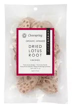 Organic Japanese Dried Lotus Root Slices 30g (Clearspring)