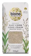 Organic Easy Cook Long Grain Brown Rice 500g (Biona)